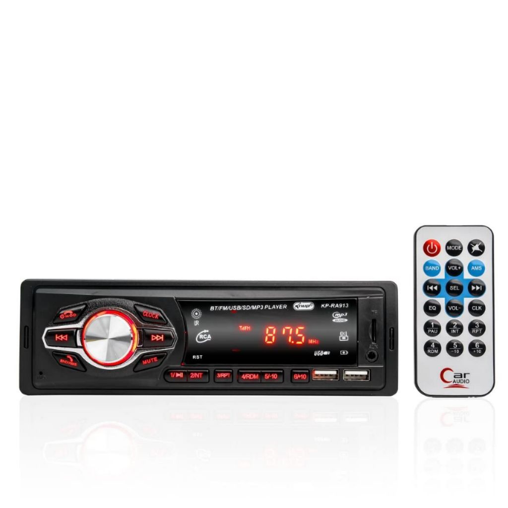 Som Automotivo Bluetooth Rádio Saida de 60w Com Controle em Oferta na Shopee