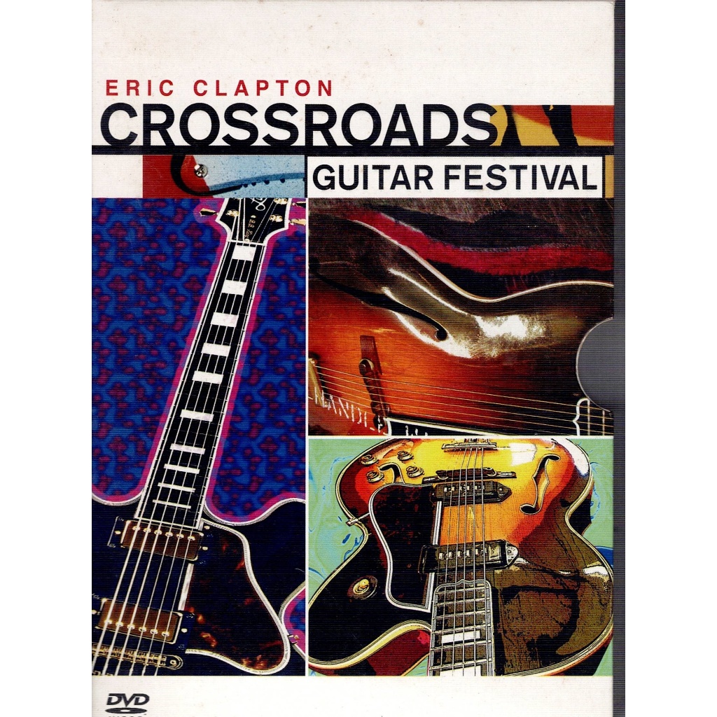 CX 2 DVDs ERIC CLAPTON Crossroads Guitar Festival WARNER 2004 impecável, com Buddy Guy, Robert Cray, John McLaughlin etc