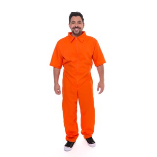 Fantasia de Presidiário Adulto em Oferta na Shopee