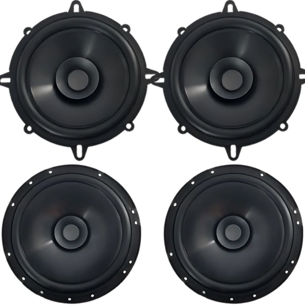 Kit 4 Alto Falantes Coaxiais 6  e 5  Bomber Original Montadoras - 200 Watts Rms - Spare Parts and Accessories for Vehicles