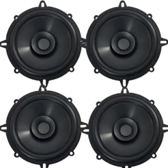 Kit 4 Alto Falantes Coaxiais 5 Bomber Original Montadoras - 200 Watts Rms