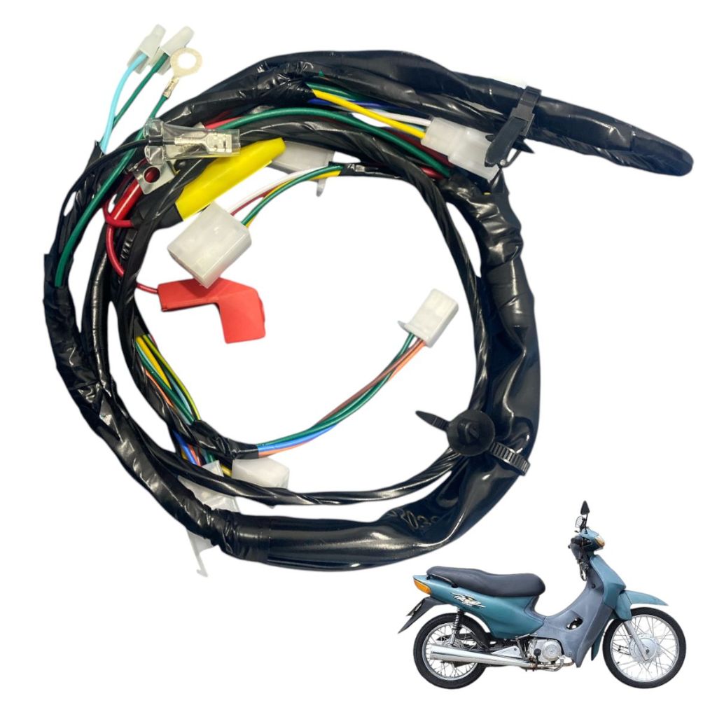Chicote Principal Completo Fiação Honda C 100 Biz Ks 2000 2001 — imagem 2 de 2