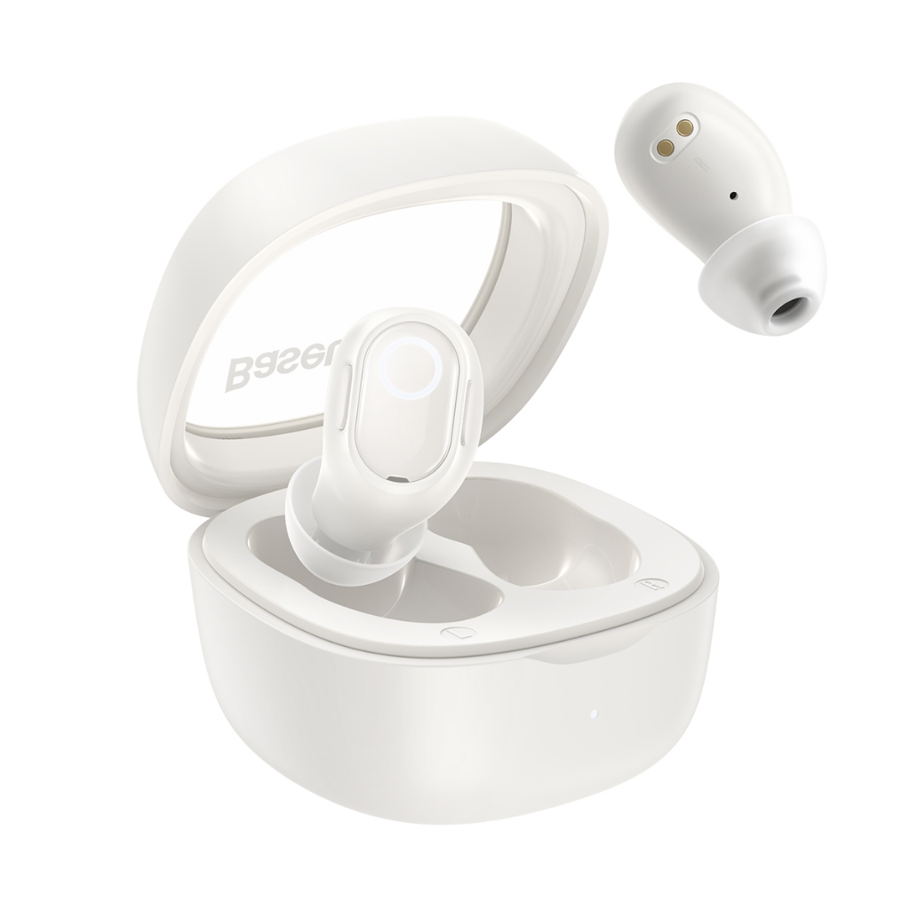 Baseus Fone Sem Fio Bowie WM02 Tws Bluetooth 5.3 Bateria 25h Controles Touch - Audio