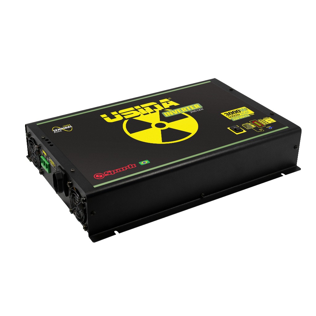 Detalhes do Inversor Usina Onda Senoidal Pura 3000w 12v 220v 6000w Pico