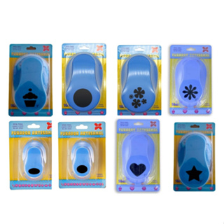 Furador de papel e EVA make+ 76mm em Oferta na Shopee