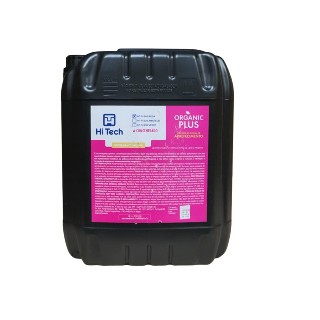 ADITIVO PROTETIVO RADIADOR CONCENTRADO ROSA BALDE 20L ORGANICO