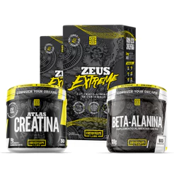 Kit 2x Zeus Extreme + Atlas Creatina - 90g + Beta Alanina - Iridium Labs