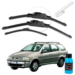 Palheta Limpador de Parabrisa Fiat Palio Weekend G2 ano 01 a 03 Universal Dianteira e Traseira