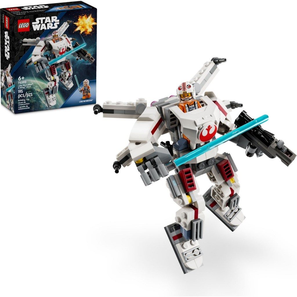 Lego 75390 - Armadura Robo Luke Skywalker X-wing - Lego Star Wars