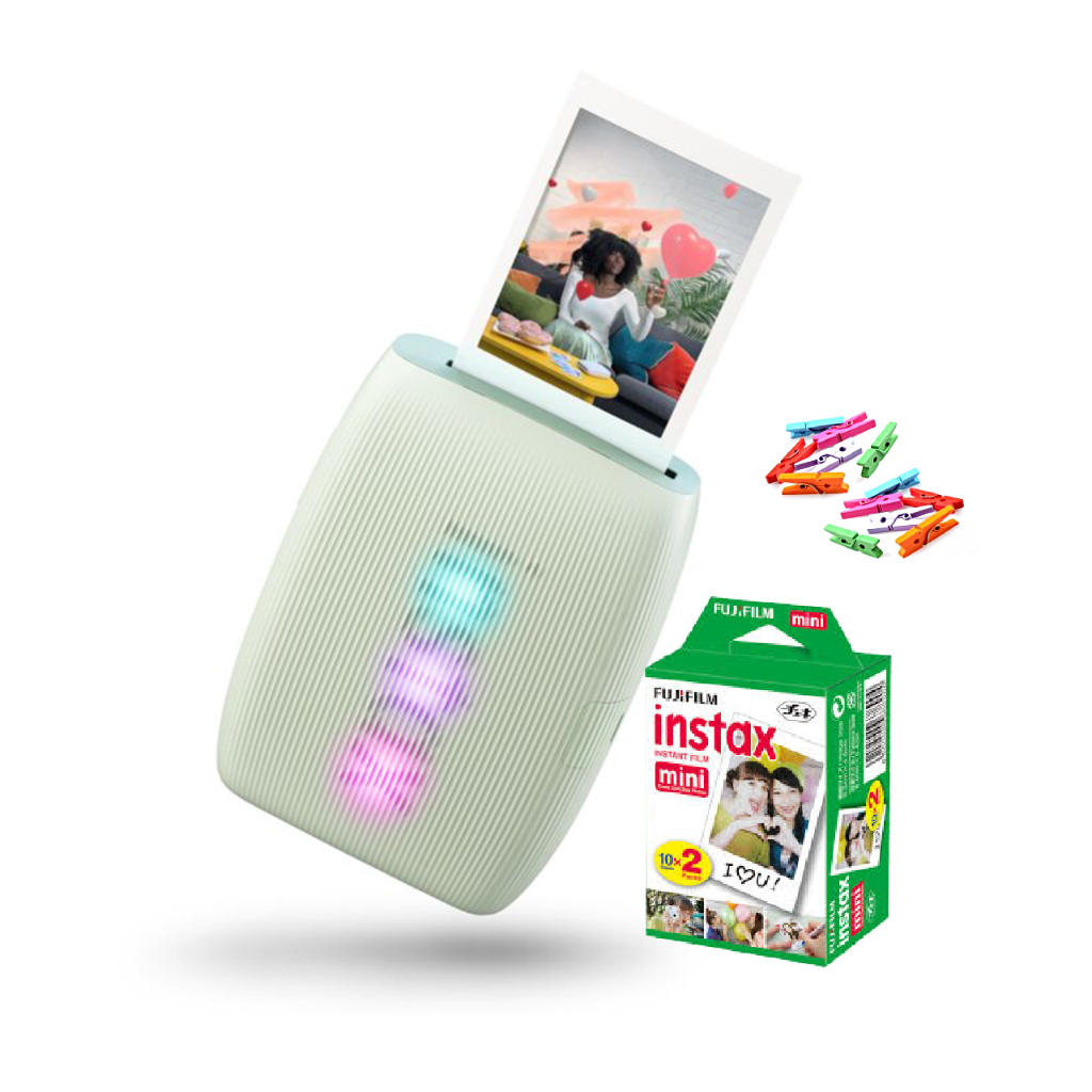 Impressora Instantanea FujiFilm Instax Mini Link 3 + Filme de 20 Poses - Cameras & Drones