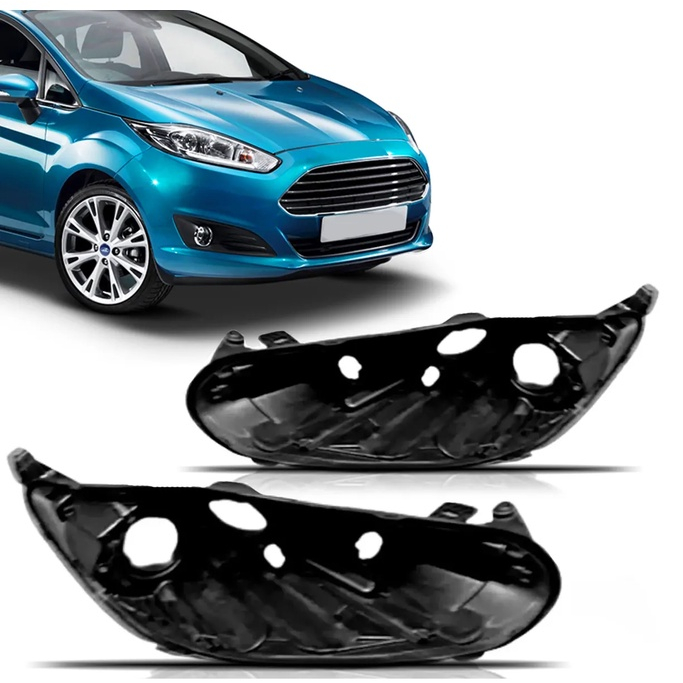 Par Carcaça Farol New Fiesta 2013 2014 2015 2016 2017 2018 2019