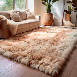 Tapete 2,00 X 1,50 Peludo Felpudo Fofinho Macio Para Quarto Sala