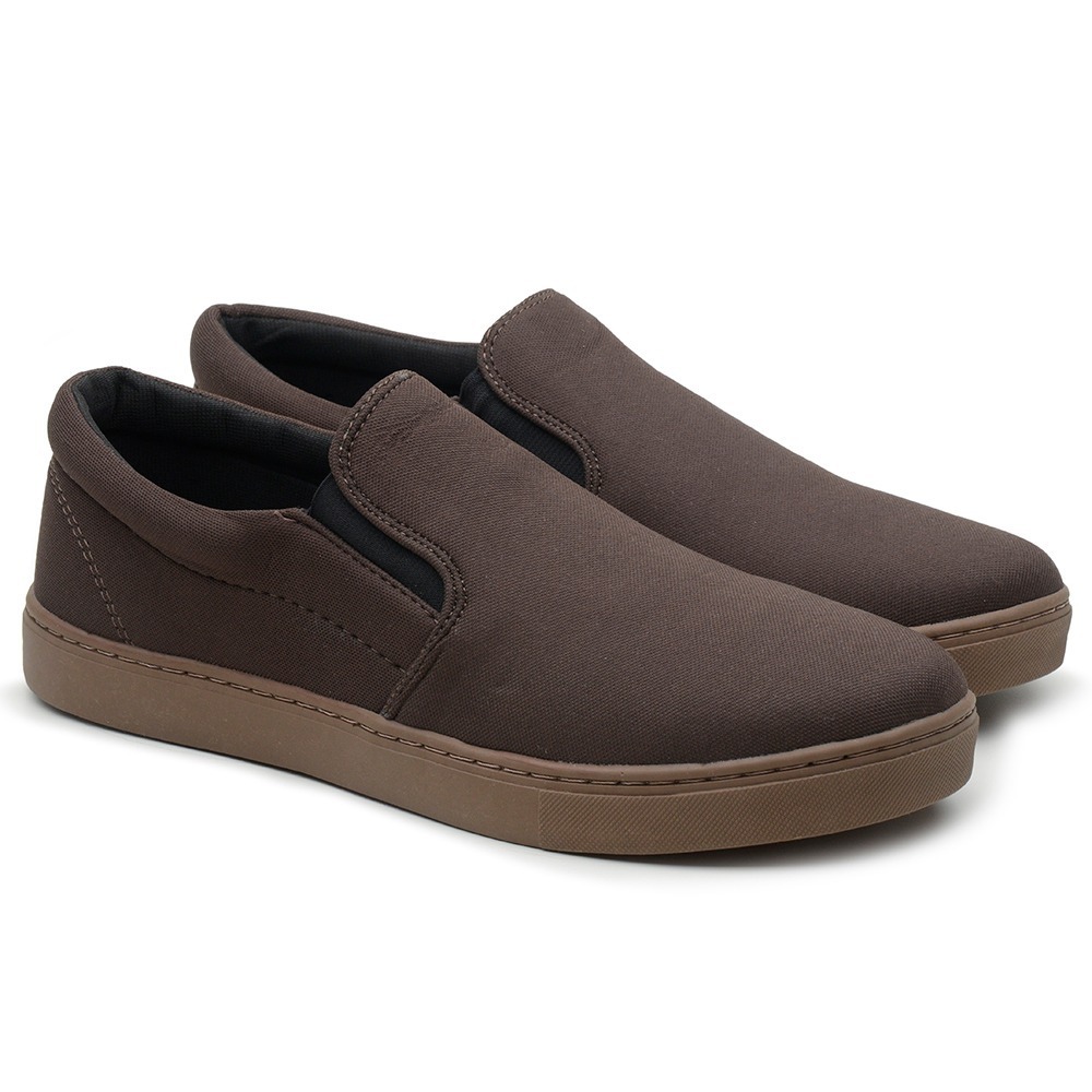 Sapatênis Slip-On Masculino Dia a Dia em Oferta na Shopee