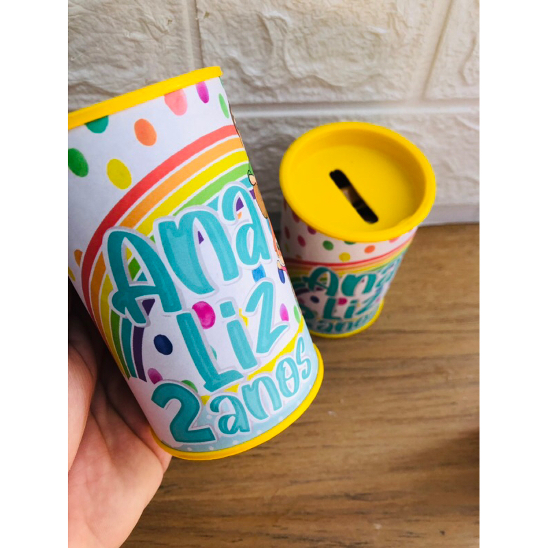 Cofre Personalizado Cocomelo| Lembrancinhas | Festa infantil | Aniversário | Personalizados