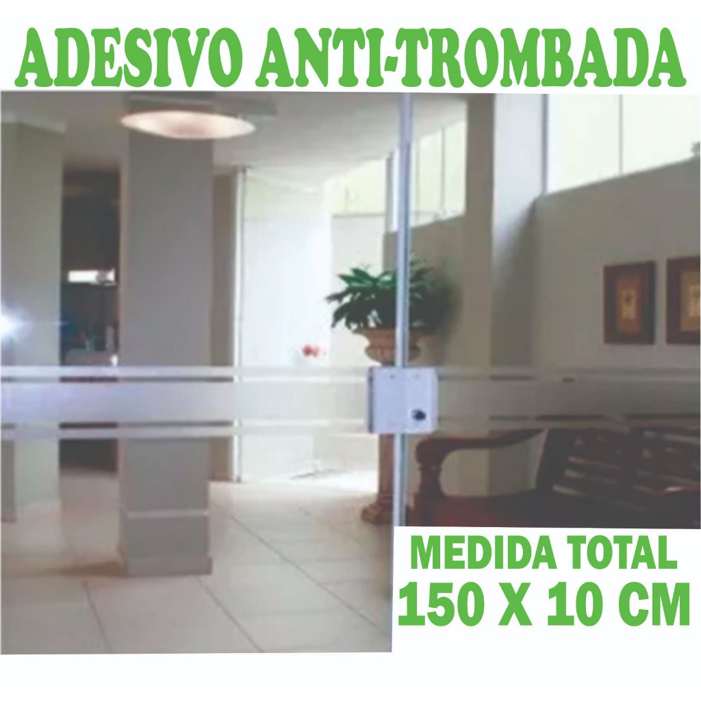 Adesivo Jateado ANTI-TROMBADA , Faixas, Porta de Vidro, Vitrine, Box, Janela, Blindex em Oferta na Shopee