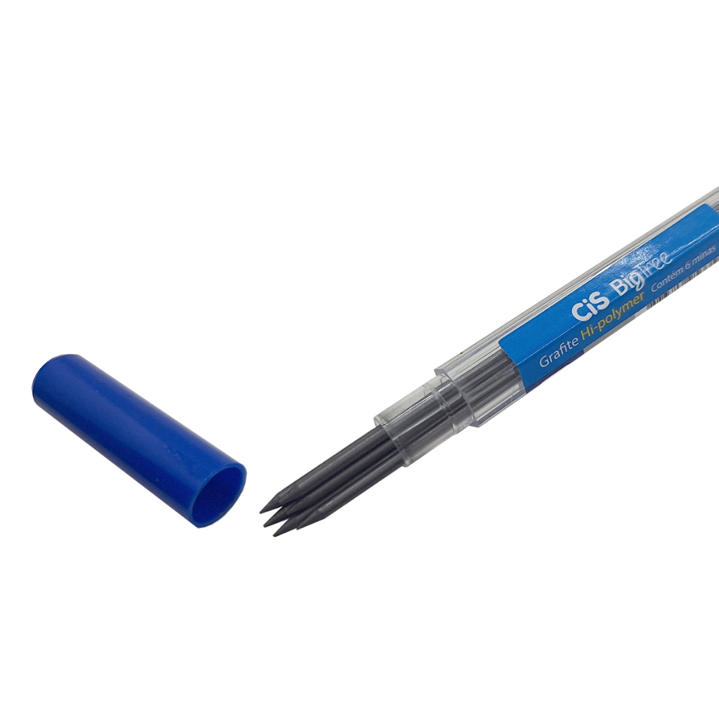 Grafite Grossa CIS Big Tree 2.0 mm c/ 6 minas em Oferta na Shopee