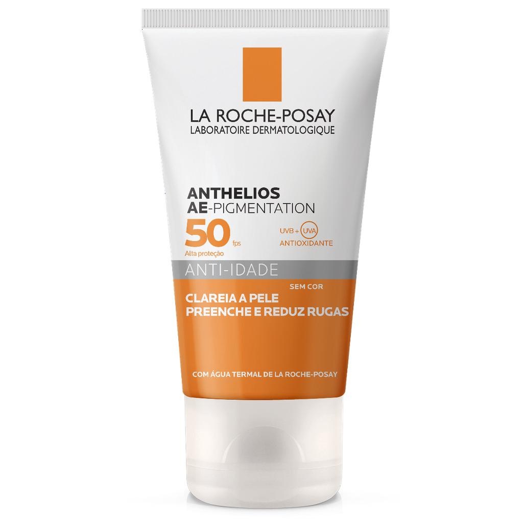 Protetor Solar Anti-idade Clareador La Roche-posay Anthelios Ae-pigmentation Fps50 Sem Cor 40g
