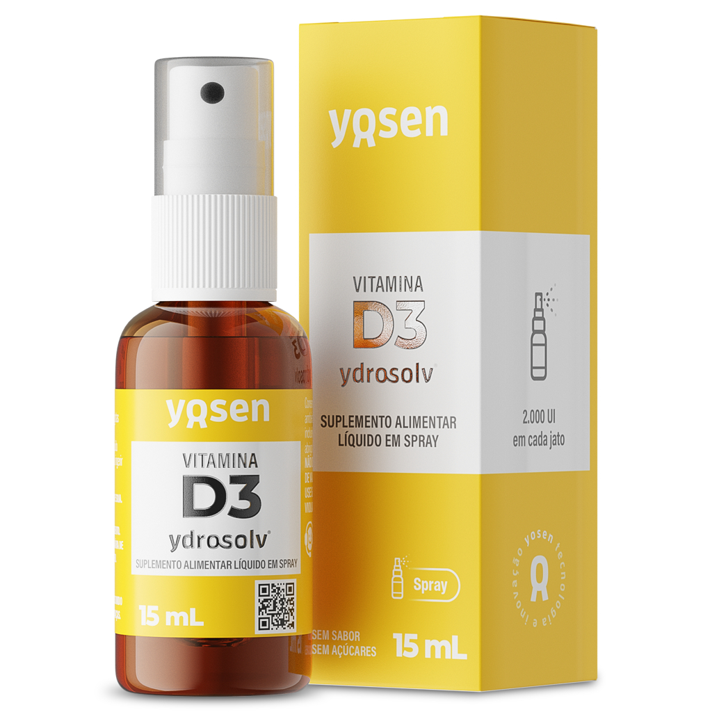 Yosen Vitamina D3 Ydrosolv® 15ml Spray (Colecalciferol)