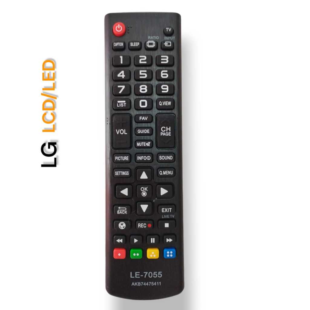 Controle Remoto Compativel Tv LG Led 32LB550B 42LB5500 49LB5500 LE-7055