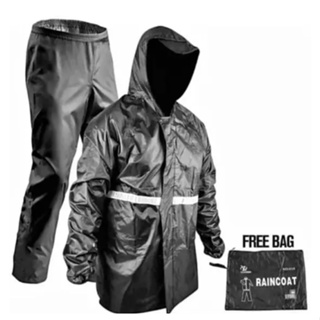 Capa de Chuva Conjunto Completo Para Motoqueiro Adulta Masculina Feminina Com Faixa De Sinalizao em Oferta na Shopee
