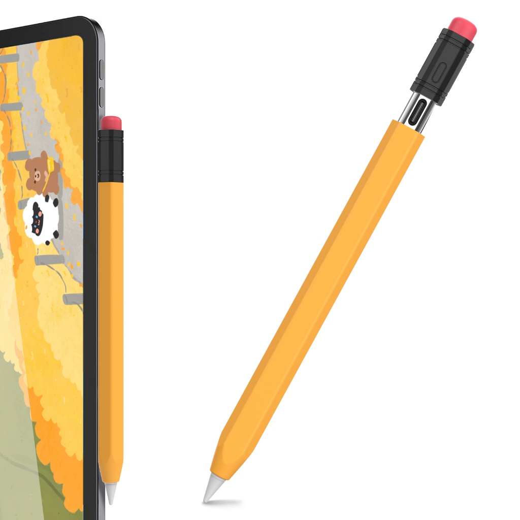 Capa Premium Retro Compatível Caneta Apple Pencil Usb-c