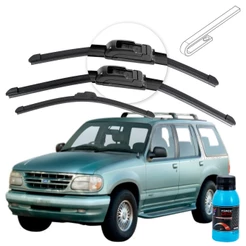 Palheta Limpador de Parabrisa Ford Explorer ano 91 a 02 Universal Dianteira e Traseira