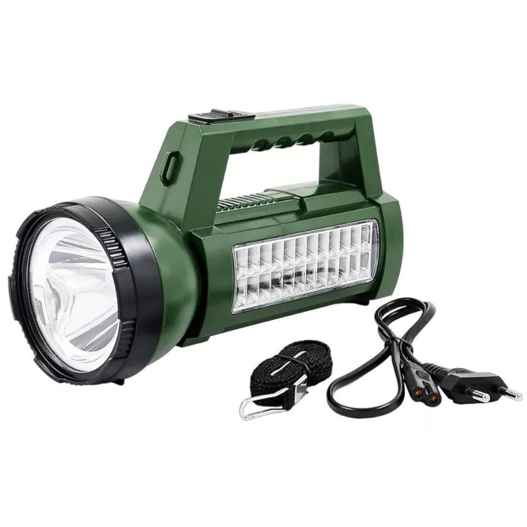 Lanterna Recarregável Led Holofote 50w Brilho Extraordinário