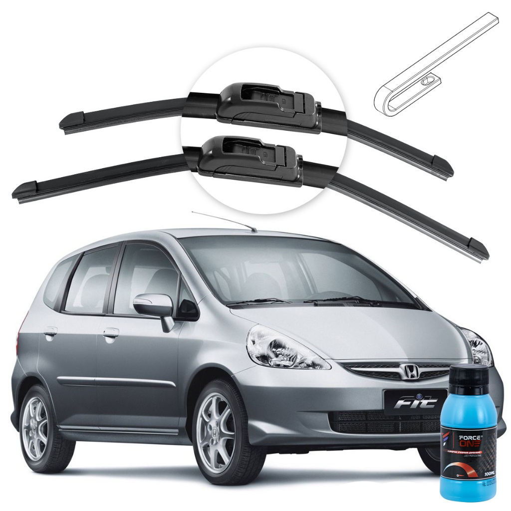 Limpador de Parabrisa Honda Fit ano 03 a 08 Universal em Oferta na Shopee