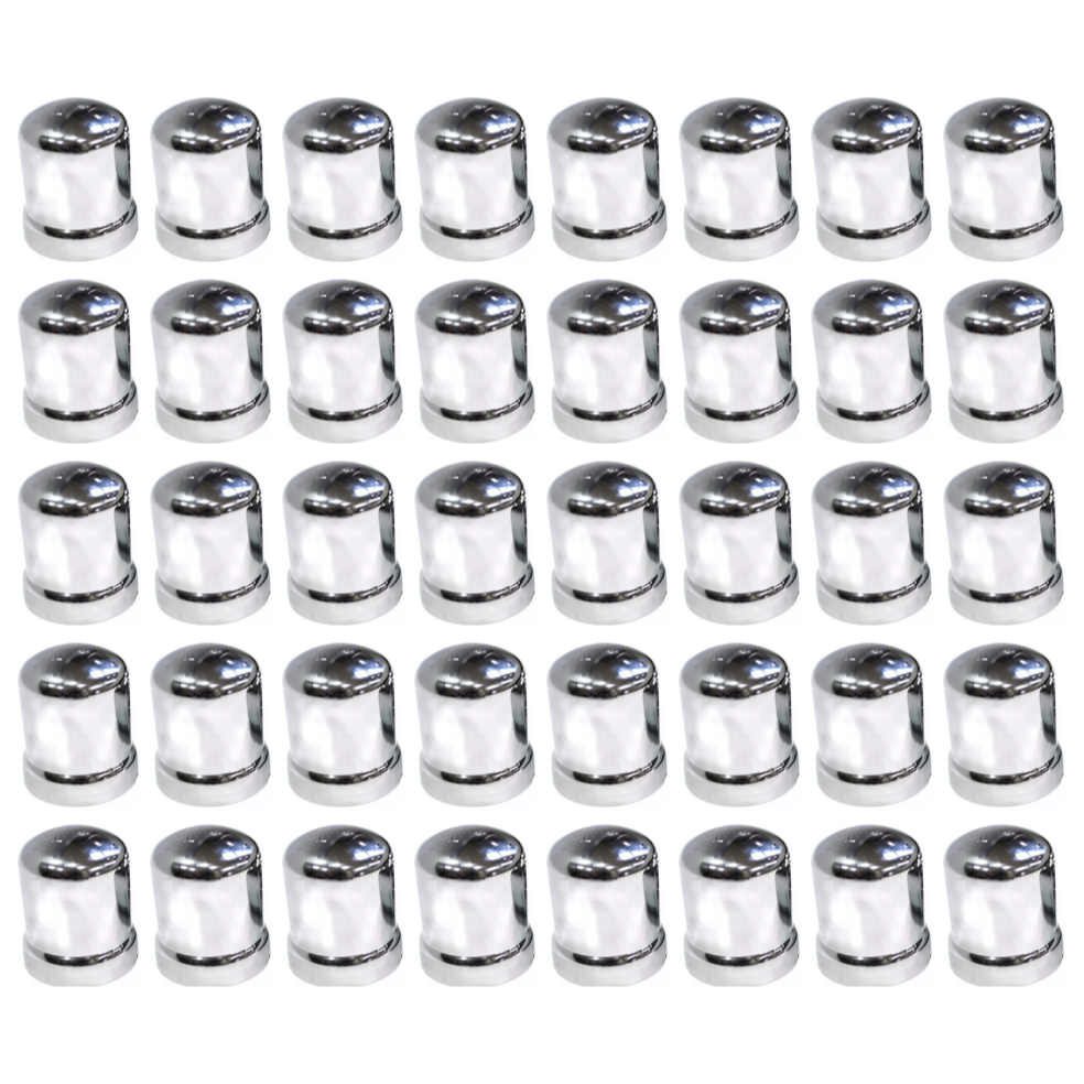 40 Capa De Porca Russa Cromada Roda Caminhao 27mm 32/33mm em Oferta na Shopee