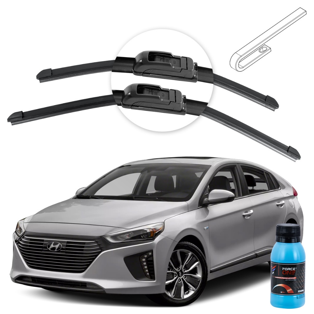 Limpador de Parabrisa Hyundai Ioniq ano 17 a 2024 em Oferta na Shopee