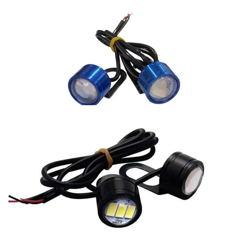 Farol De Milha Led Mini Strong Modelo Universal Moto Carro Par Envio Rápido em Oferta na Shopee