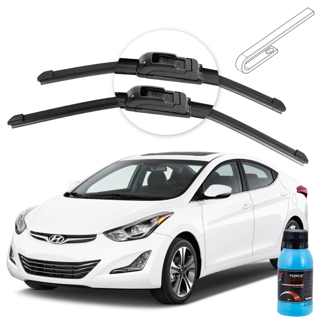 Limpador de Parabrisa Hyundai Elantra ano 11 a 16 Universal em Oferta na Shopee