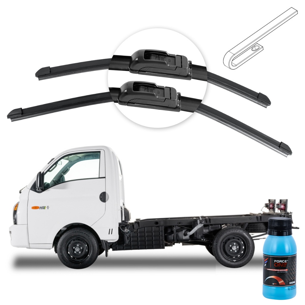 Limpador de Parabrisa Hyundai HR ano 05 a 2024 em Oferta na Shopee