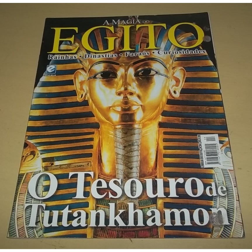 Revista A Magia do Egito nº4  - O Tesouro de Tutankhamon