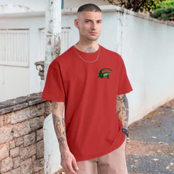 Camiseta Masculina Aligator Classic Camisa Básica Jacaré 100% Algodão
