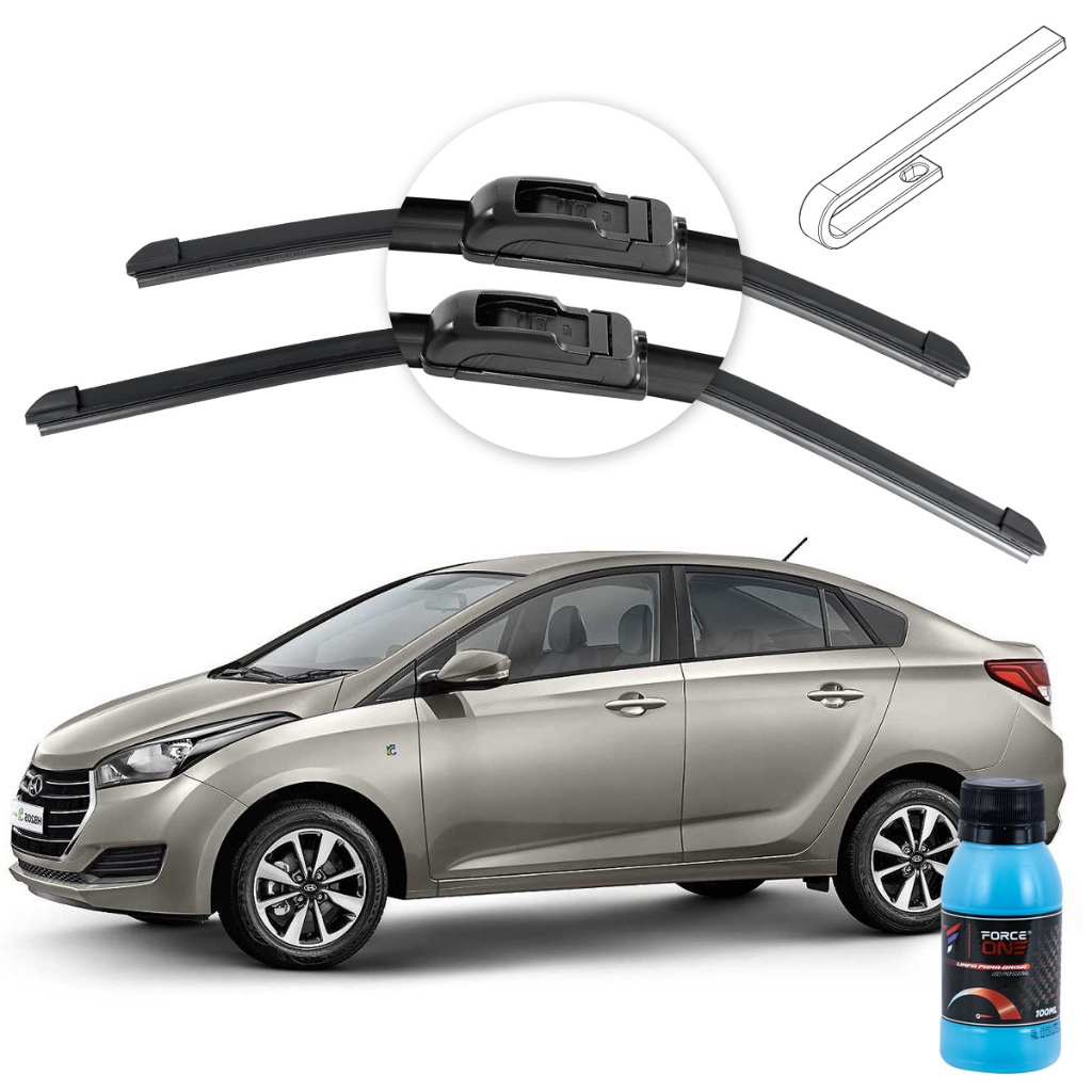 Limpador de Parabrisa Hyundai HB20S ano 12 a 19 Universal em Oferta na Shopee