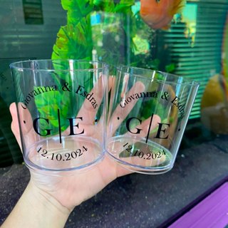 Kits Copo de Whisky Acrílico Personalizados em Oferta na Shopee