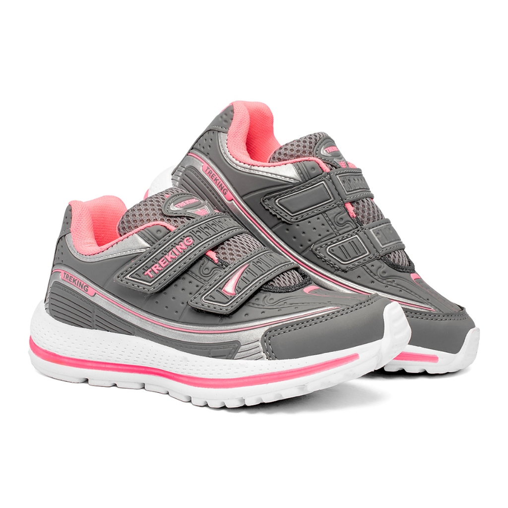 Tênis infantil casual em sintético  - Treking em Oferta na Shopee
