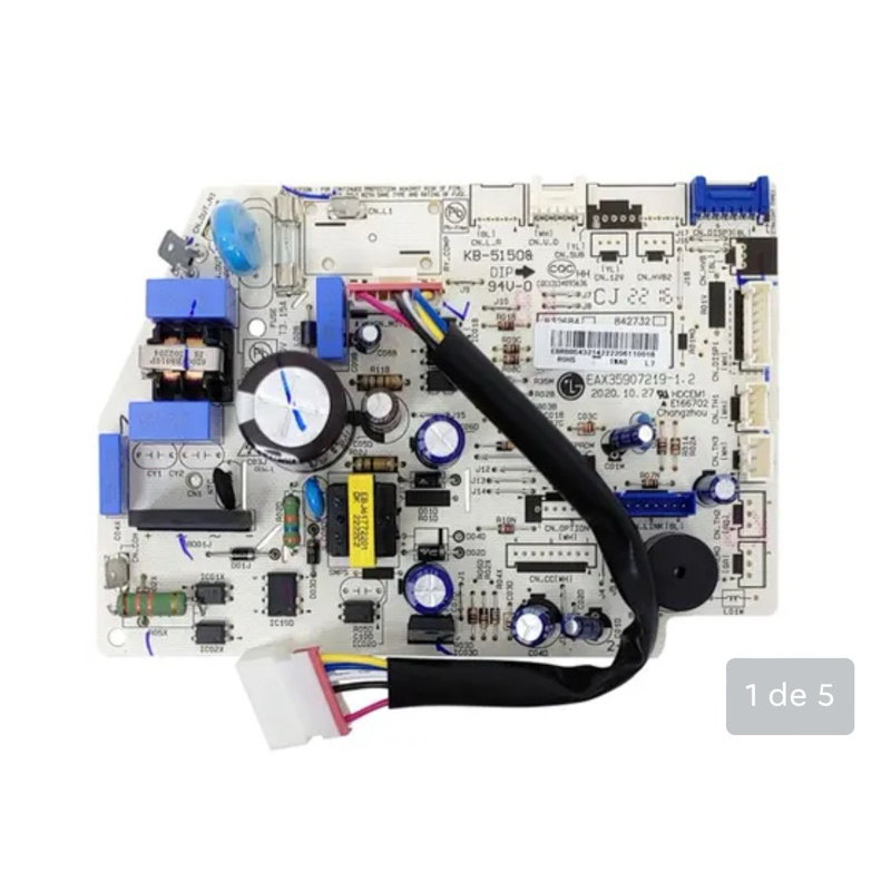 Placa principal evaporadora Ar Condicionado LG S4NQ12JA3A6, S4NQ12JA315