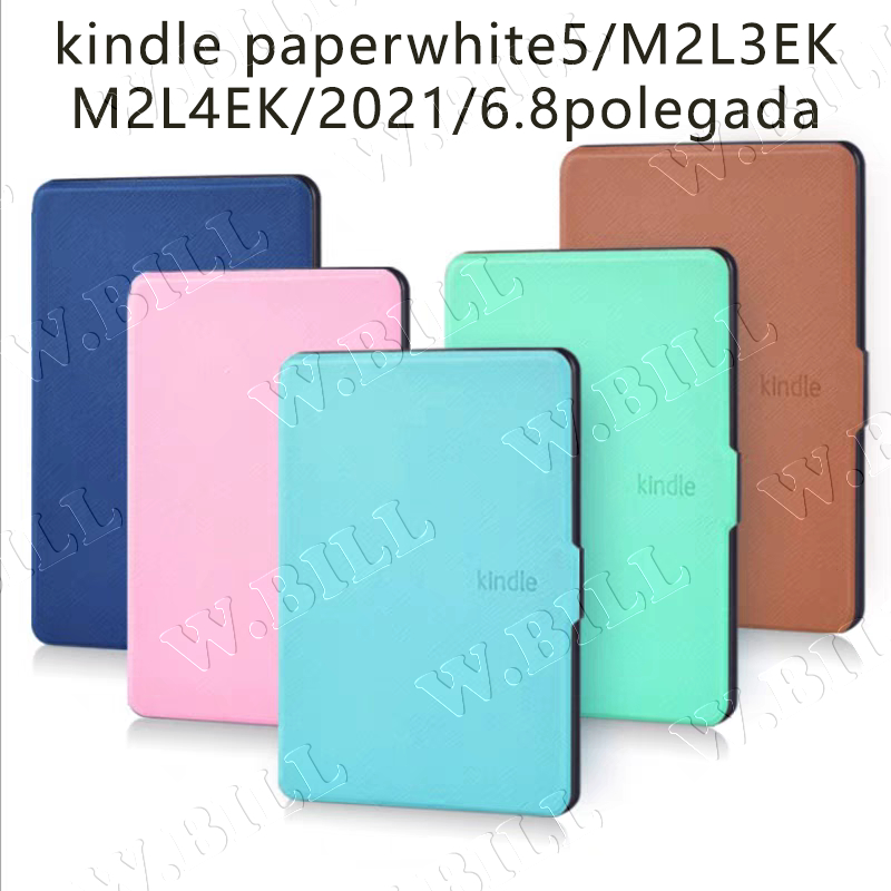 W.BILL Capa Case Kindle 6.8 polegadas M2L4EK M2L3EK Paperwhite 5 2021 6.8 polegadas - Enviar Rapido