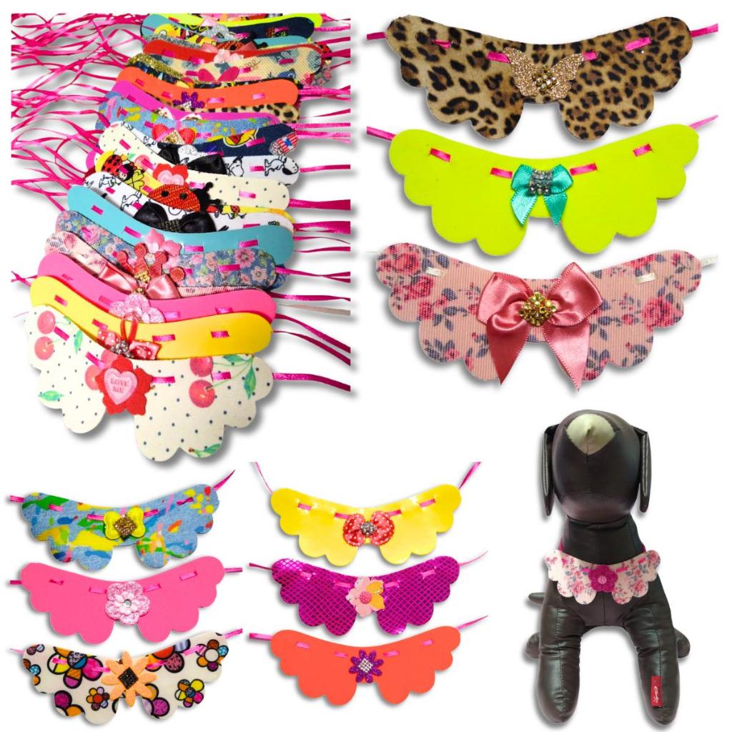 Laço De Pescoço Gargantilha Petshop 100un Gravatas Pet Fêmea em Oferta na Shopee