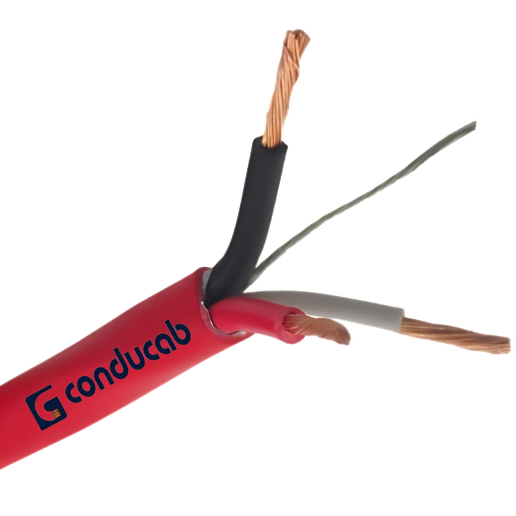 50 Metros Cabo 3 Vias Para Detecção e Alarme De Incêndio Blindado 3x1,50mm² + Dreno