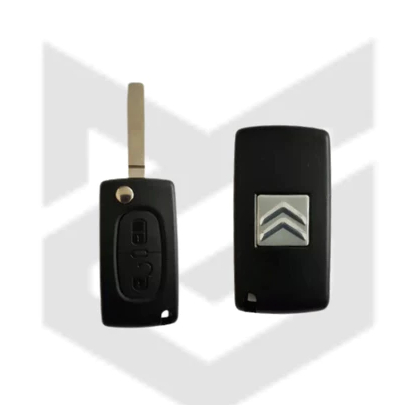 Carcaça Chave Canivete Citroen C3 C4 Pallas Picasso 2 Botões