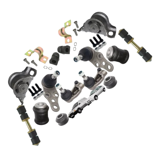 Kit 2 Pivo + 2 Terminal Direção + 4  Buchas da Bandeja + 2 bucha barra direção +2 bucha barra Estabilizadora + 2 Bieletas Kadett e  Ipanema DAewo Espero Lanos 1989 1990 1991 1992 1993 1994 1995 1996 1997 1998 em Oferta na Shopee