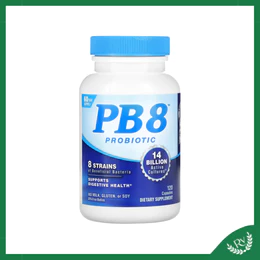Pb8 Probiótico (120 Cápsulas) - Nutrition Now