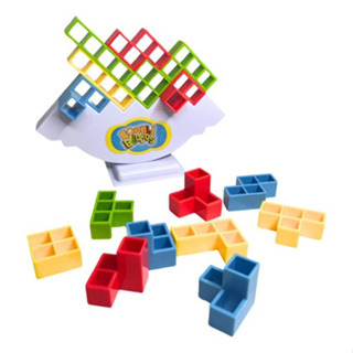 Brinquedo Criança Jogo Educativo Equilibrista equilibrio Tetris Encaixe blocos em Oferta na Shopee