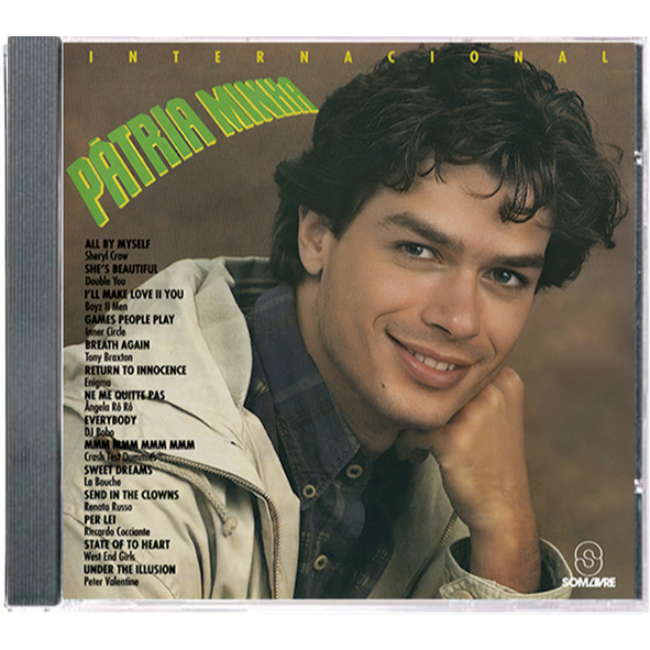 CD NOVELA - PATRIA MINHA INTERNACIONAL  1994 / EDÇAO VINYL DISC