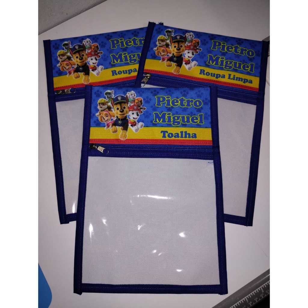 Kit com 3 Sacos Organizadores