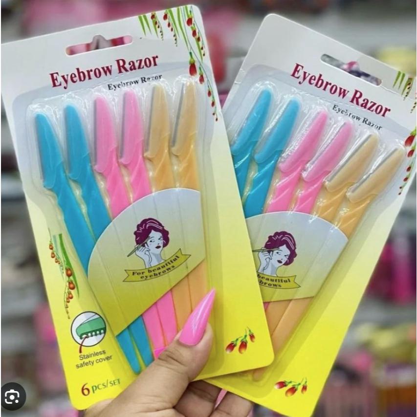 KIT 36 unidades Lâminas Sobrancelha e Rosto Navalha Depilação  design-INLIS ANA em Oferta na Shopee