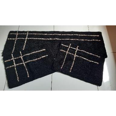 Passadeira de Fru-Fru 3 peças para cozinha,corredor e quartos  de malha gel em Oferta na Shopee